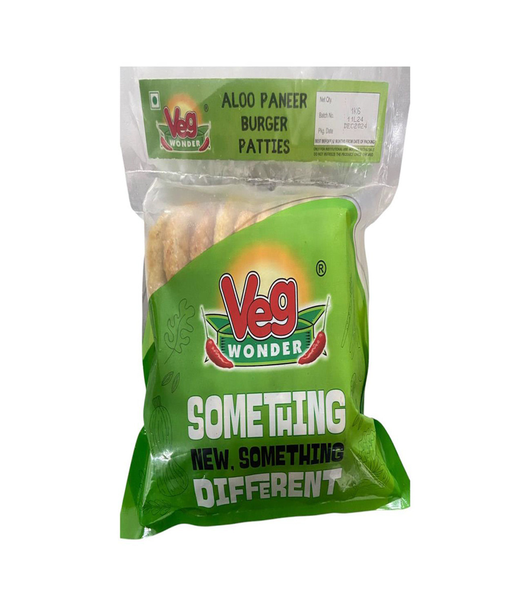 Aloo Paneer Burger Patties