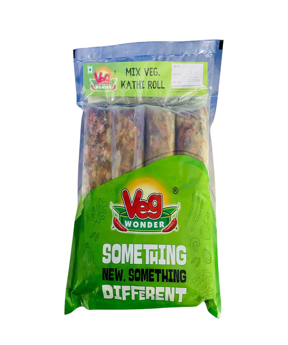 Mix Veg Kathi Roll