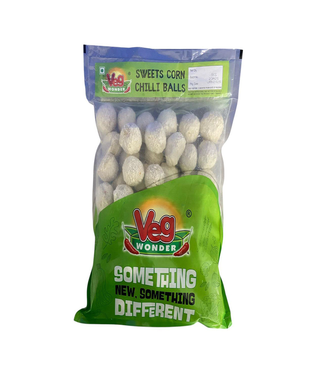 Sweet Corn Chilli Balls